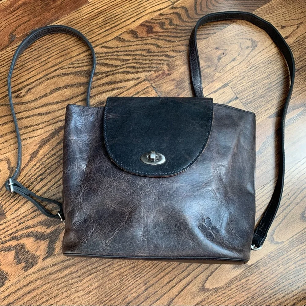 Patricia Nash Distressed Glaze Bellissimi Convertable Bag